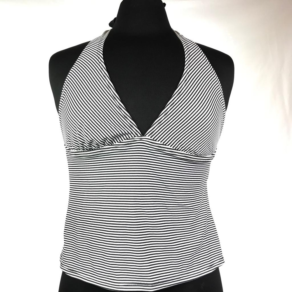 Isaac Mizrahi for Target Striped Tankini Swim Top